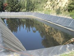 (Lagun’Air®) Solution to the odor of sewage ponds or leachate ponds